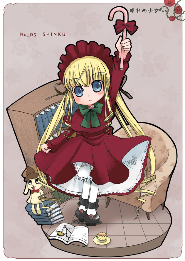 shinku and kunkun (rozen maiden) drawn by hayashi_tsugumi