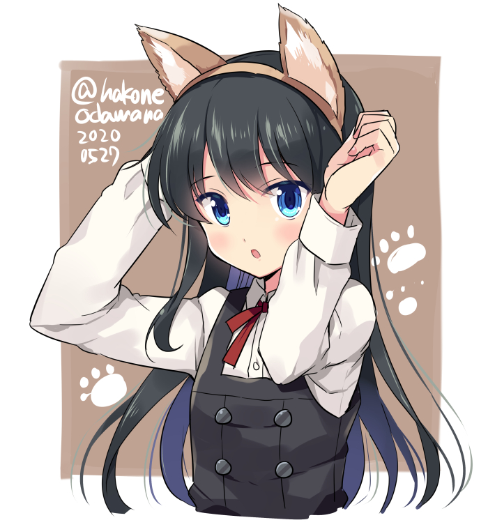 asashio and asashio kai ni (kantai collection) drawn by odawara_hakone