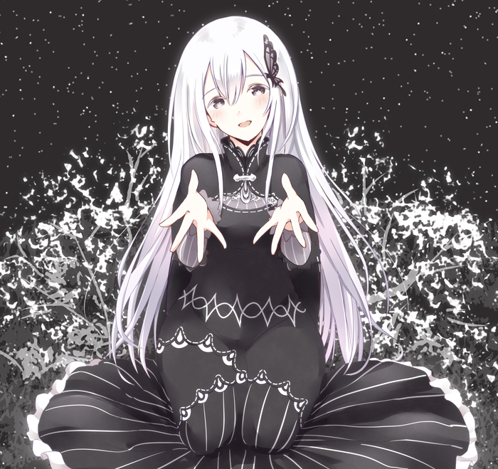 echidna (re:zero kara hajimeru isekai seikatsu) drawn by kamekichi_(kamekiti)