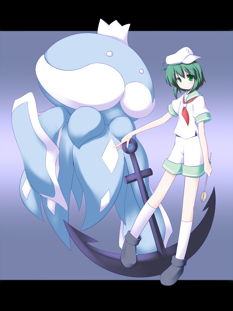 murasa minamitsu and jellicent (touhou and 1 more) drawn by miyo_(miyomiyo01)