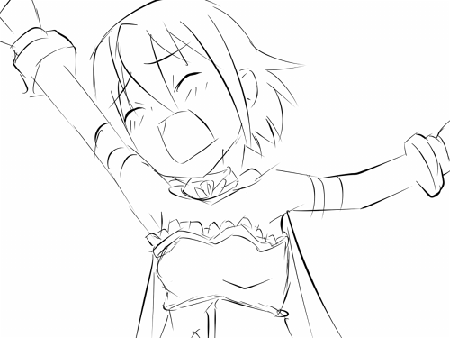 miki sayaka (mahou shoujo madoka magica) drawn by hangaku