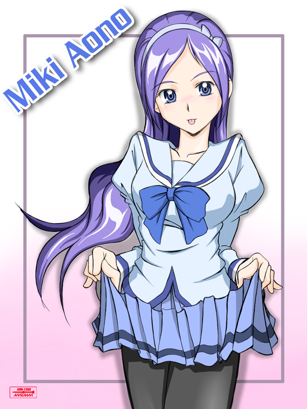 aono miki (precure and 1 more) drawn by amraam120c