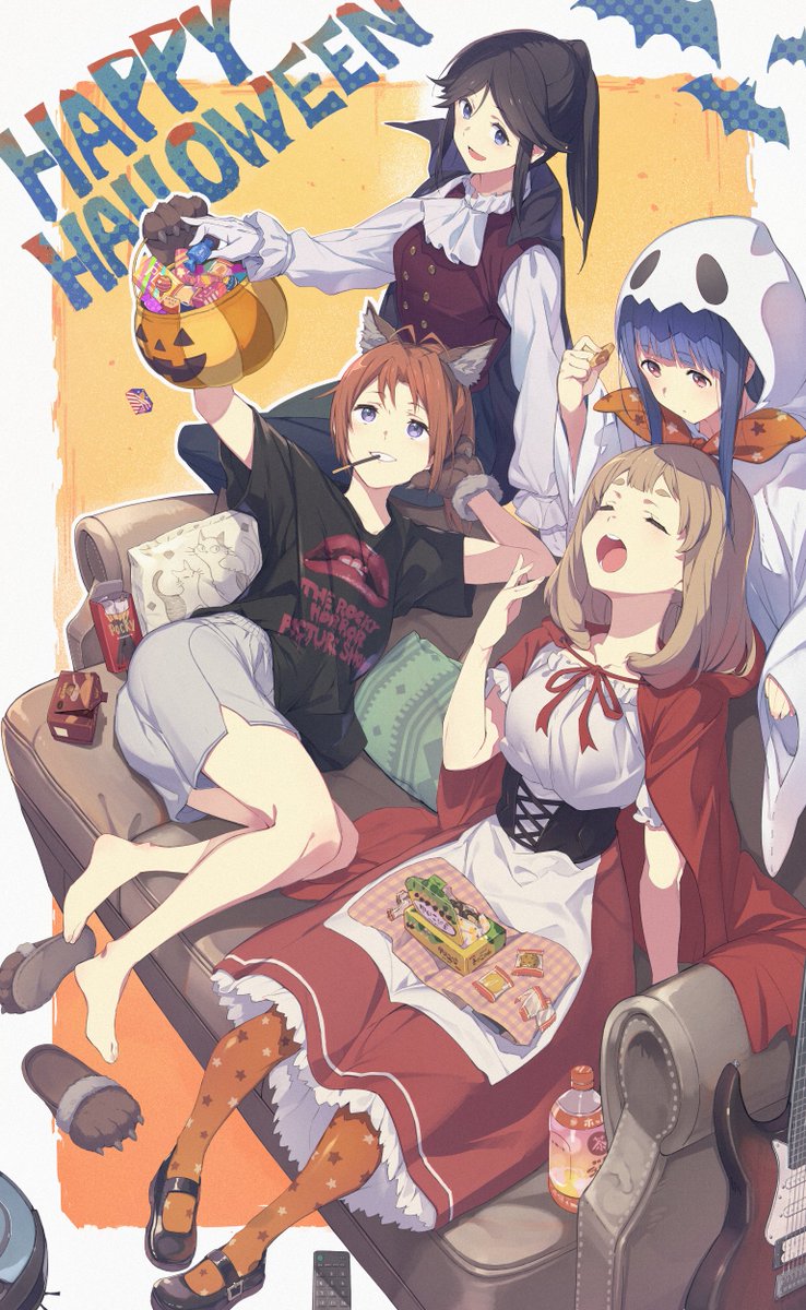 yoroizuka mizore, kasaki nozomi, nakagawa natsuki, and yoshikawa yuuko (hibike! euphonium and 1 more) drawn by 3s_(tarariko)