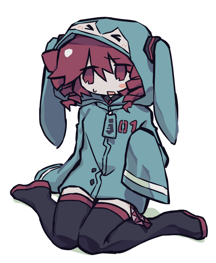 hatsune miku and kasane teto (vocaloid and 1 more) drawn by meltypen