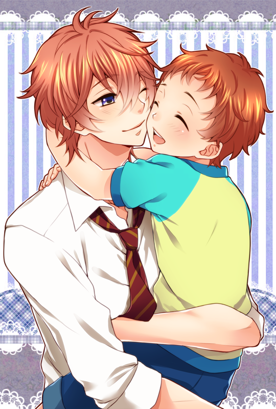 shigino kisumi and shigino hayato (free!) drawn by rio_(rio_01)