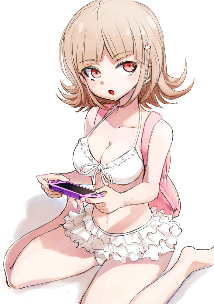 nanami chiaki (danganronpa and 2 more) drawn by tsunemi_aosa