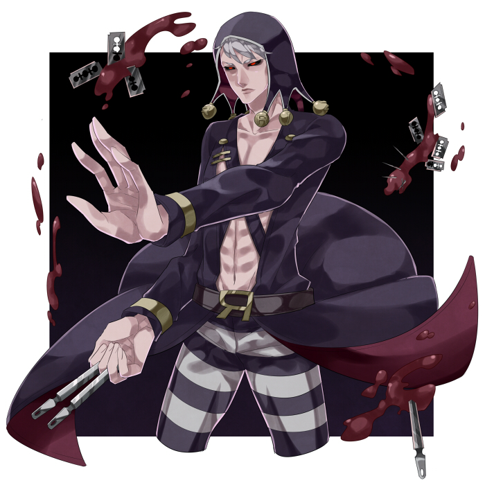 risotto nero (jojo no kimyou na bouken and 1 more) drawn by tsubasuke