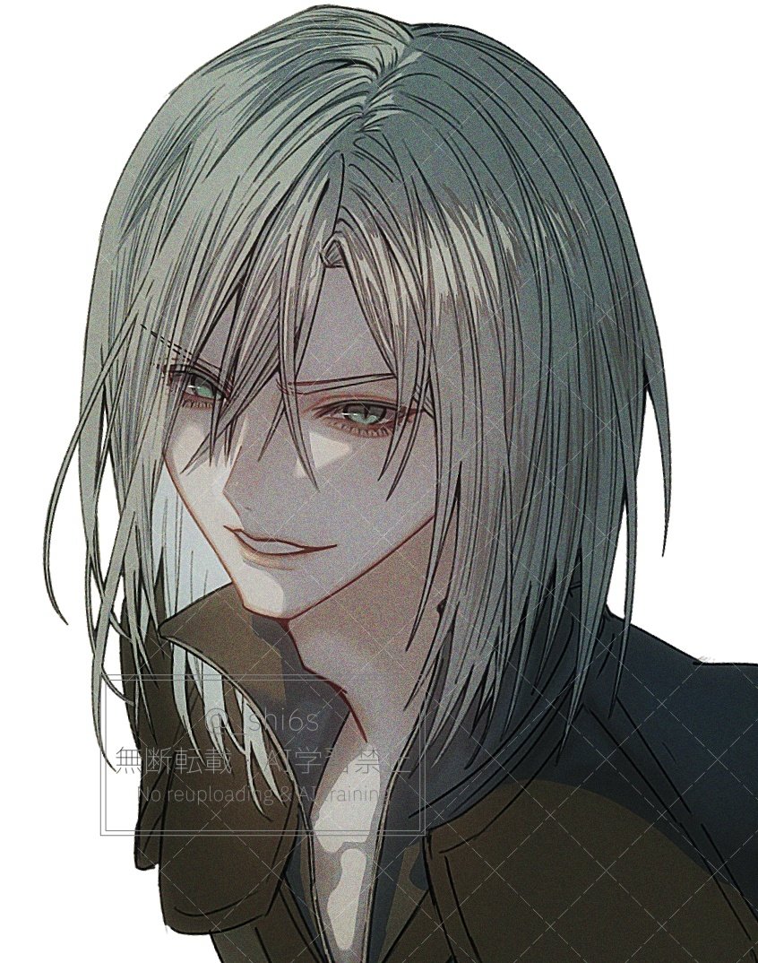 kadaj (final fantasy and 2 more) drawn by shi6s