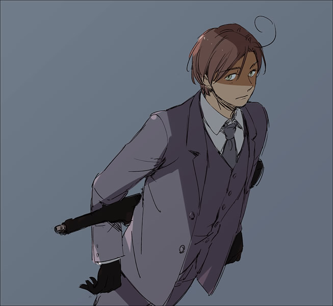 southern italy (axis powers hetalia) drawn by snake_mike