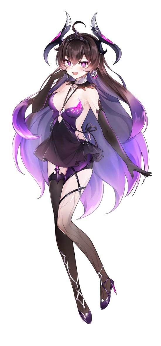 tenebria and specter tenebria (epic seven) drawn by qnishi_(kyunishi)