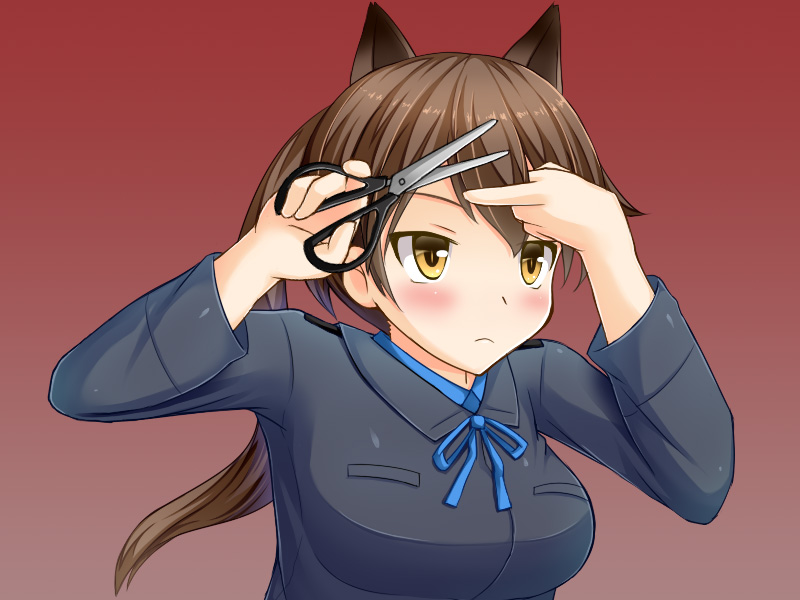 angela salas larrazabal (world witches series and 1 more) drawn by jou_(koe410)