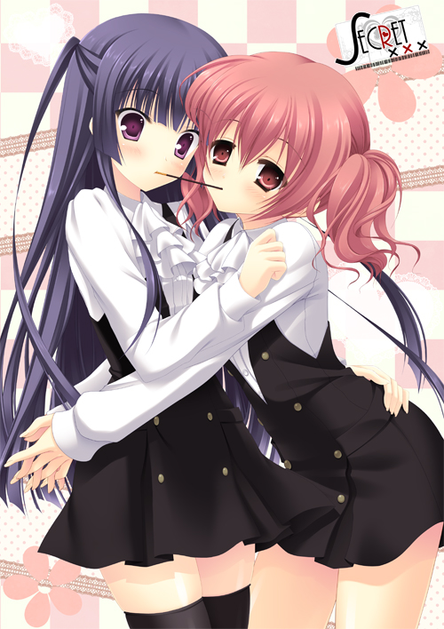 shirakiin ririchiyo and roromiya karuta (inu x boku ss) drawn by takano_yuki_(allegro_mistic)