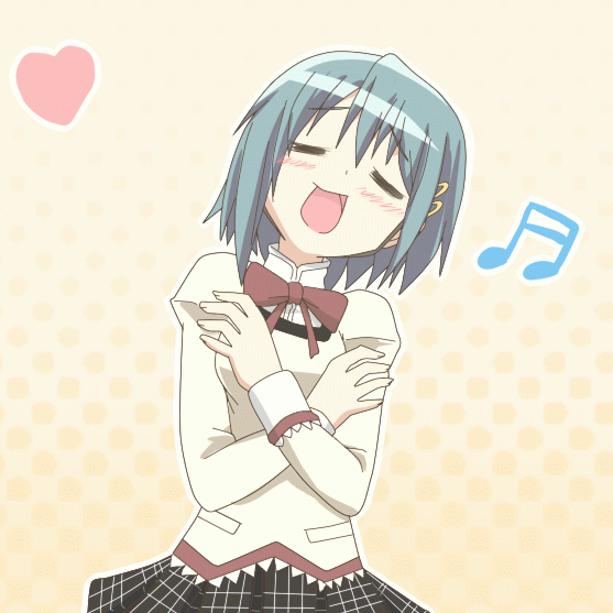 miki sayaka (mahou shoujo madoka magica) drawn by hangaku