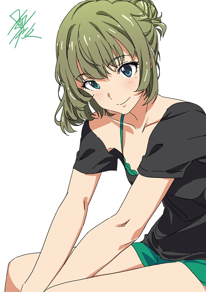takagaki kaede (idolmaster and 1 more) drawn by taku1122