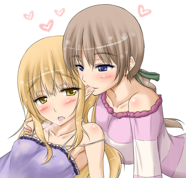 perrine h. clostermann and lynette bishop (world witches series and 1 more) drawn by p-tana