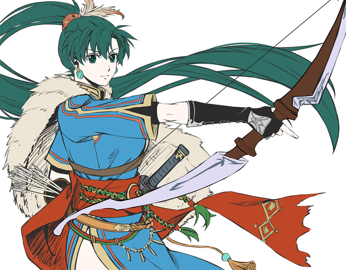 lyn (fire emblem and 2 more) drawn by delsaber