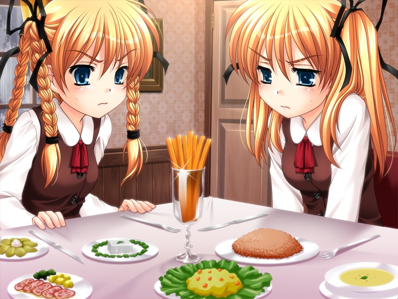 itsuki and imi (shinju no yakata) drawn by yuyi