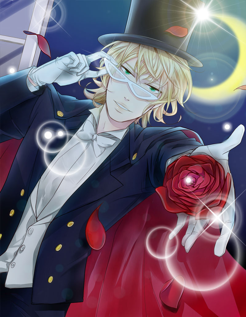 barnaby brooks jr. and tuxedo kamen (bishoujo senshi sailor moon and 1 more) drawn by rinzu_acco