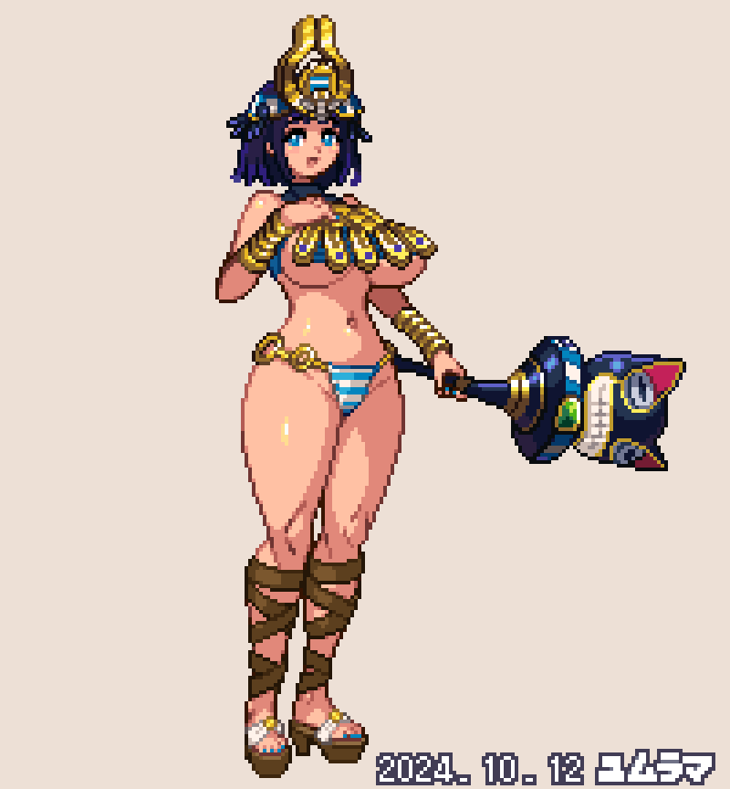 menace and ancient princess menace (queen's blade) drawn by yumura_kino