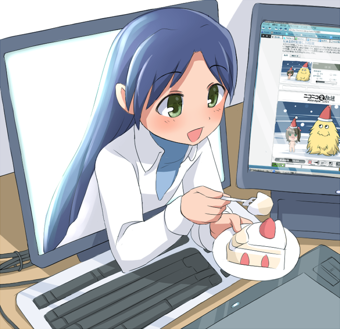 kisaragi chihaya, nonowa, and miki kuri (idolmaster and 4 more) drawn by haiteku