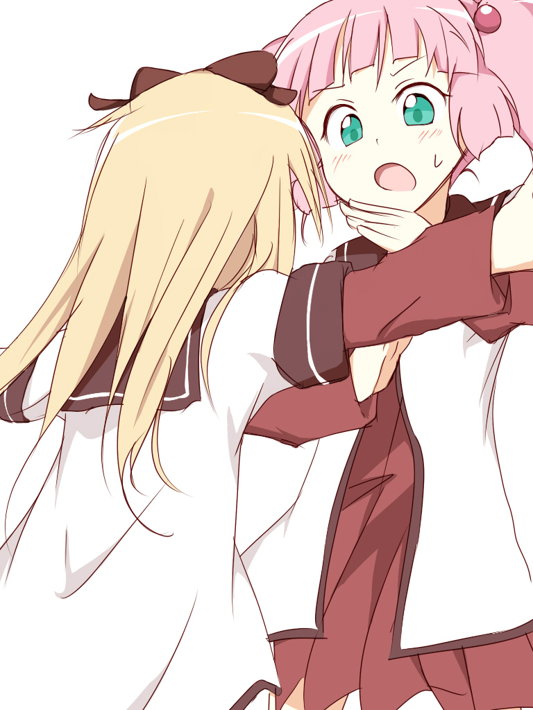 toshinou kyouko and yoshikawa chinatsu (yuruyuri) drawn by shiromikuro