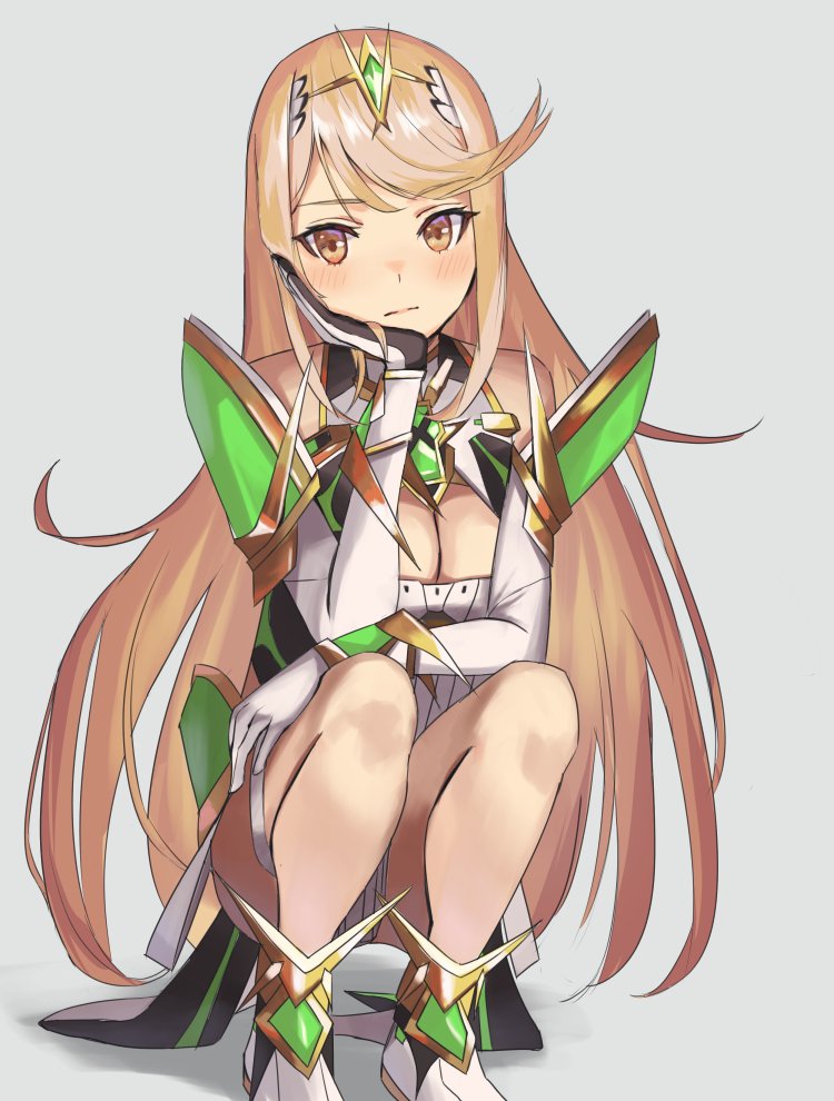mythra (xenoblade chronicles and 1 more) drawn by maachi_(fsam4547)