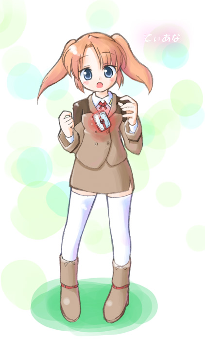 teana lanster and cross mirage (lyrical nanoha and 1 more) drawn by salty_(cherrypie)