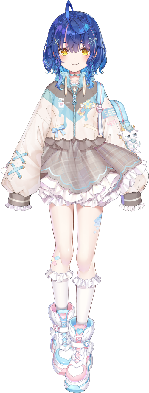 amamiya kokoro (nijisanji) drawn by sakura_shiori