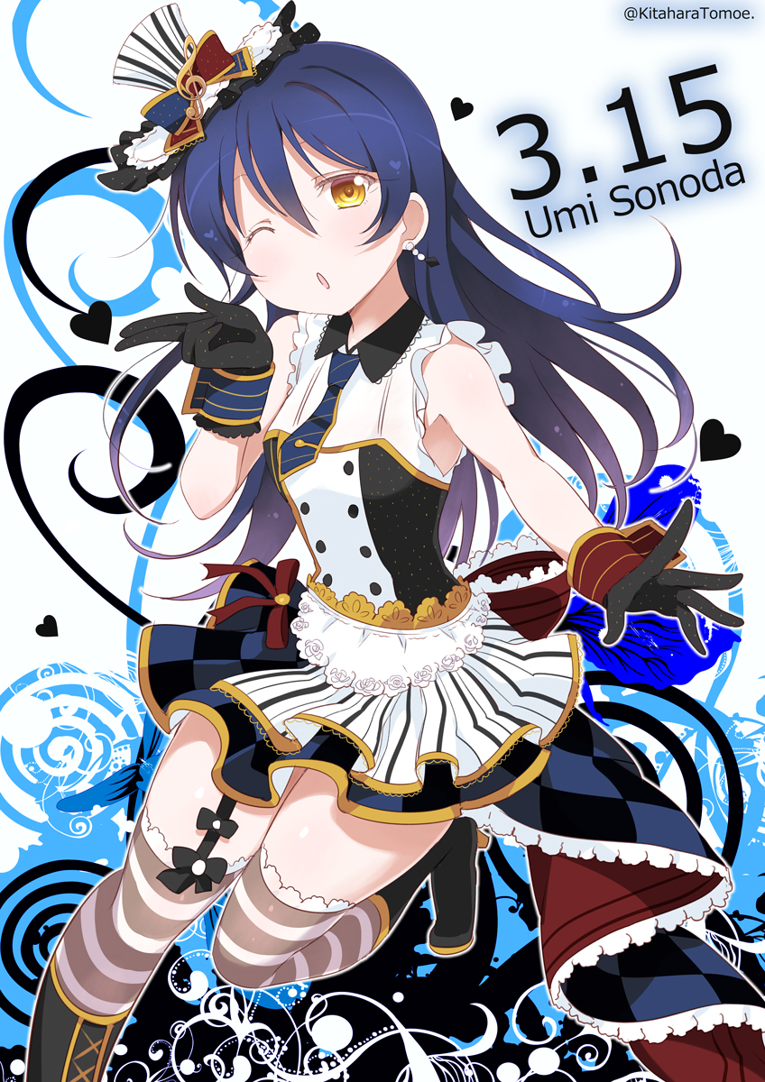 sonoda umi (love live! and 2 more) drawn by kitahara_tomoe_(kitahara_koubou)