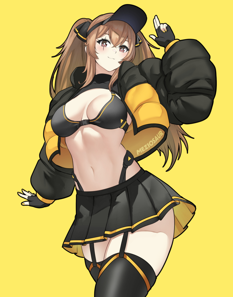 ump9 and lenna (girls' frontline and 1 more) drawn by meziosaur