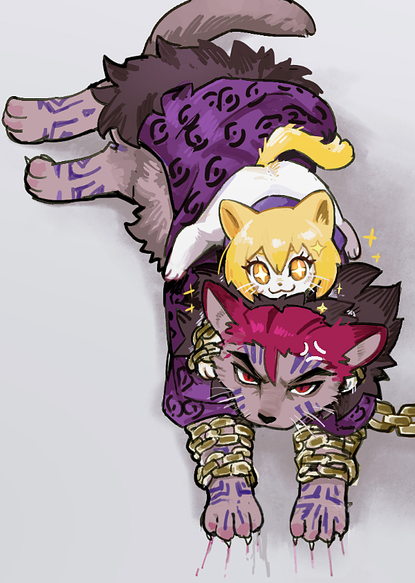 don quixote and ricardo (project moon and 1 more) drawn by flaw_eight