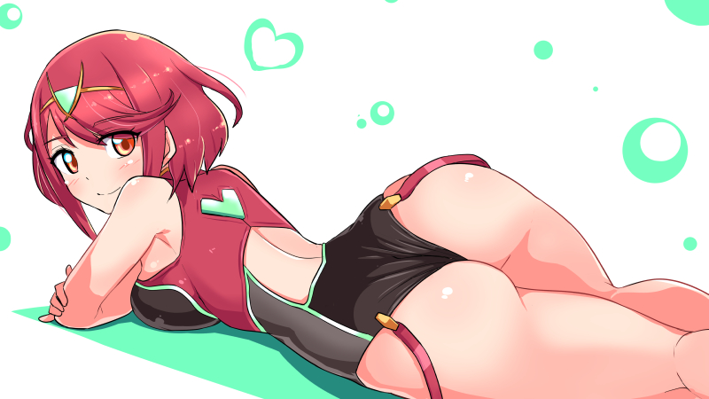 pyra (xenoblade chronicles and 1 more) drawn by cougar_(cougar1404)