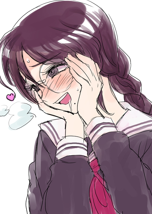 fukawa toko (danganronpa and 1 more) drawn by ki-ko