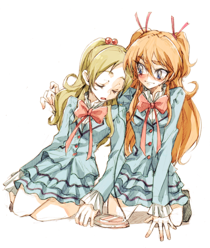 houjou hibiki and minamino kanade (precure and 1 more) drawn by tima