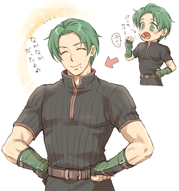 forsyth (fire emblem and 1 more) drawn by tamami_if