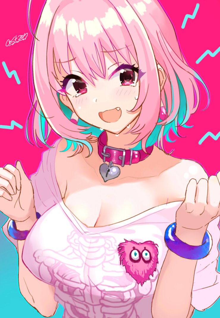 yumemi riamu (idolmaster and 1 more) drawn by ashita_(2010)