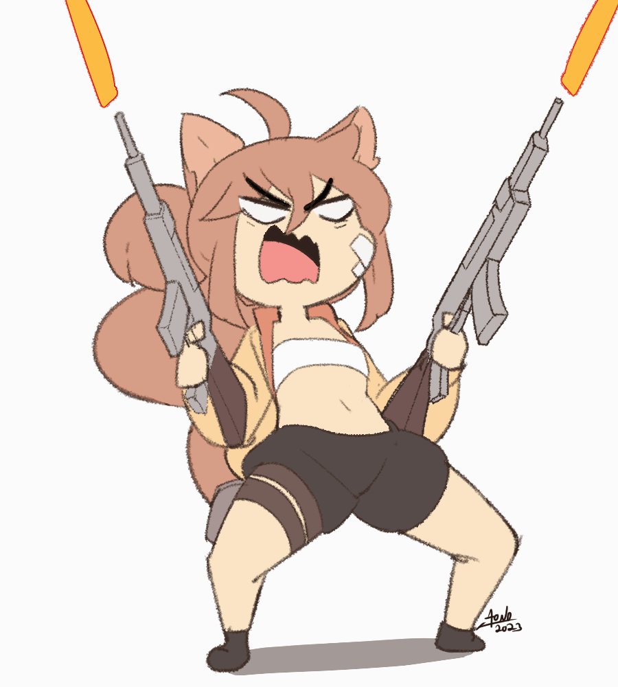 anachi (original and 2 more) drawn by aonoexorcist100