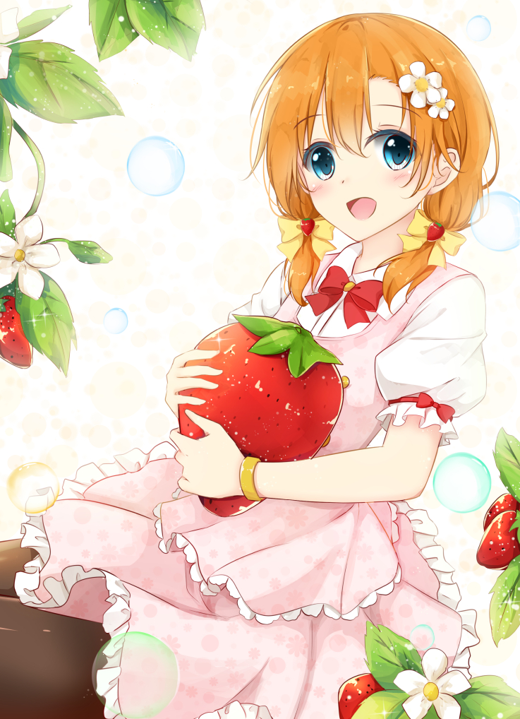kosaka honoka (love live! and 1 more) drawn by shiina_kuro