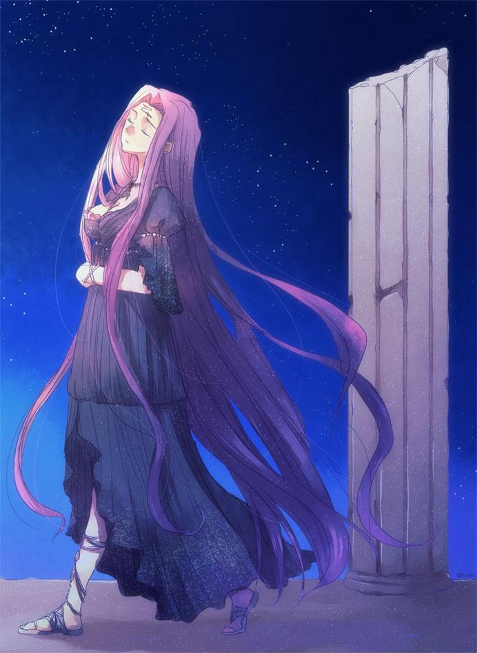 medusa (fate and 2 more) drawn by hoshiyume_yashiro
