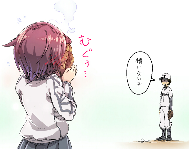 admiral and hayasui (kantai collection) drawn by magenta_(atyana)