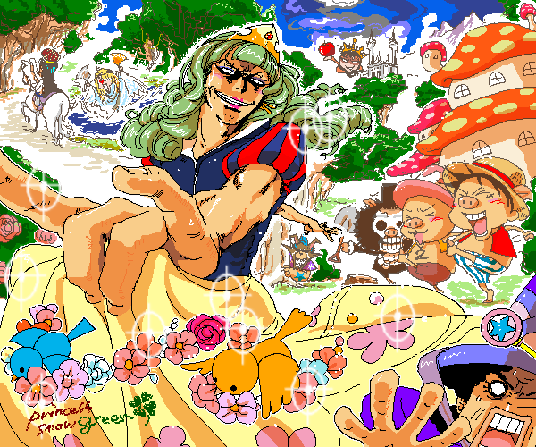 nami, monkey d. luffy, nico robin, roronoa zoro, sanji, and 4 more (one piece and 2 more) drawn by codoyeo
