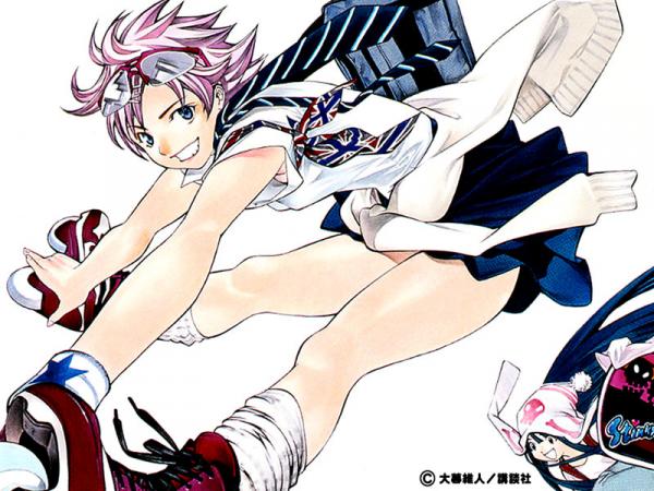 noyamano mikan and noyamano shiraume (air gear) drawn by oogure_ito