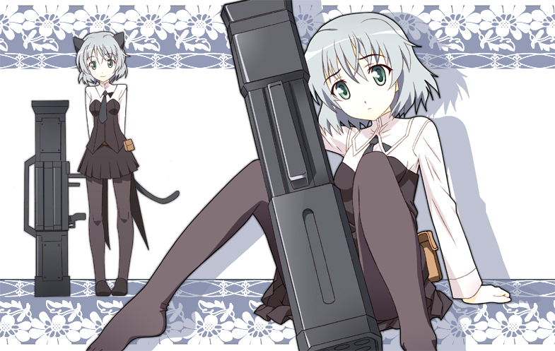 sanya v. litvyak (world witches series and 1 more) drawn by nyoro_(nyoronyoro000)