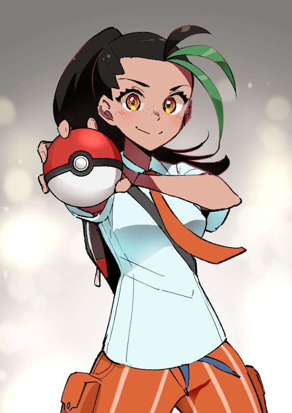 nemona (pokemon and 1 more) drawn by gomomo00