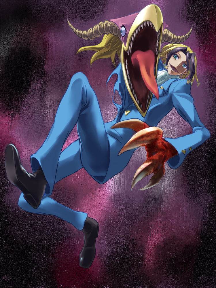 nougami neuro (majin tantei nougami neuro) drawn by iwaya