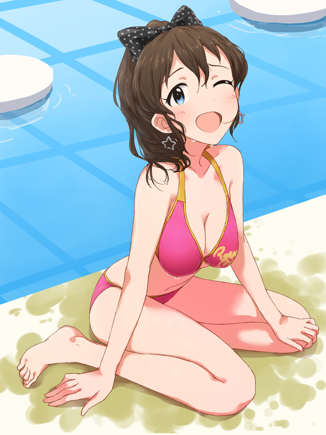 satake minako (idolmaster and 1 more) drawn by dani-ikapi