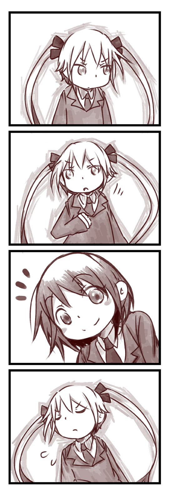 sonya and oribe yasuna (kill me baby) drawn by zundacroquette