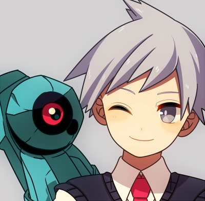 steven stone and beldum (pokemon and 1 more) drawn by himari_g_(sr)