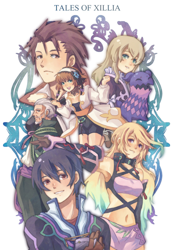 milla maxwell, jude mathis, alvin, elize lutus, teepo, and 2 more (tales of and 1 more) drawn by yuuka_seisen