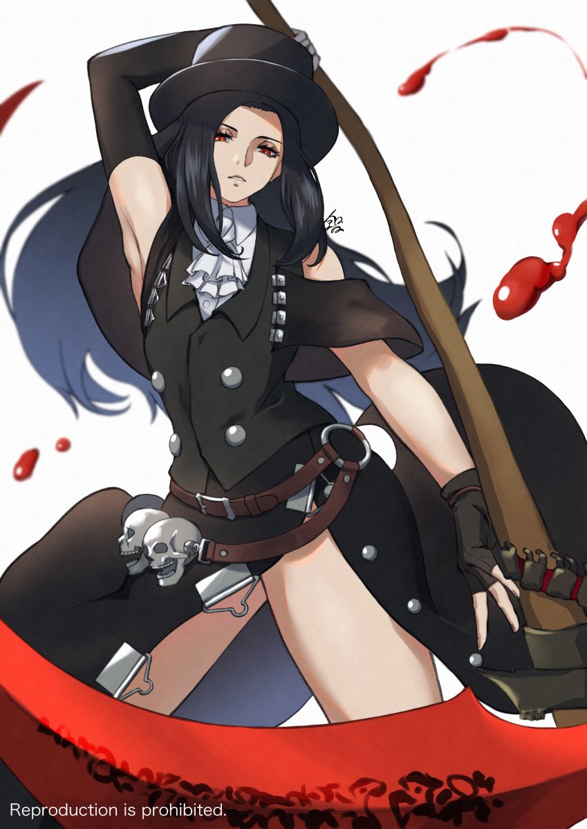 testament (guilty gear and 1 more) drawn by shirukonabe